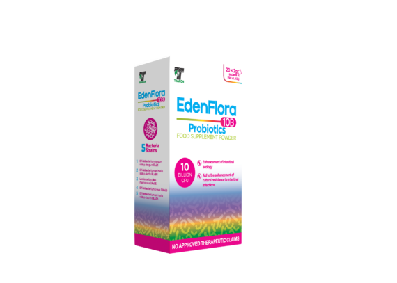 EdenFlora 10B Probiotics Prebiotics 5 in 1 Strains (20 sachets) - Image 3