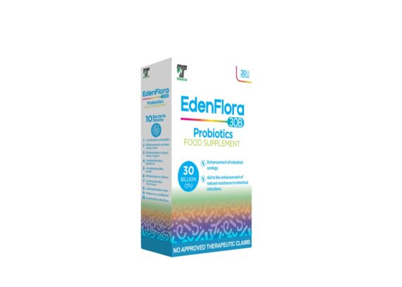 EdenFlora 30B Probiotics Prebiotics 10 in 1 Strains (30 Capsules) - Image 5