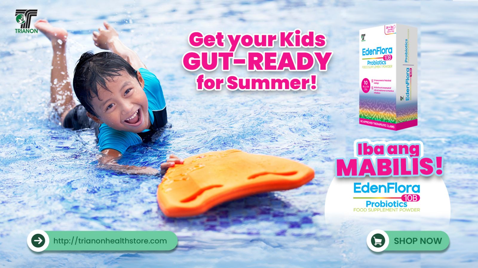 How to Keep Your Child’s Gut Safe This Summer with EdenFlora 10B