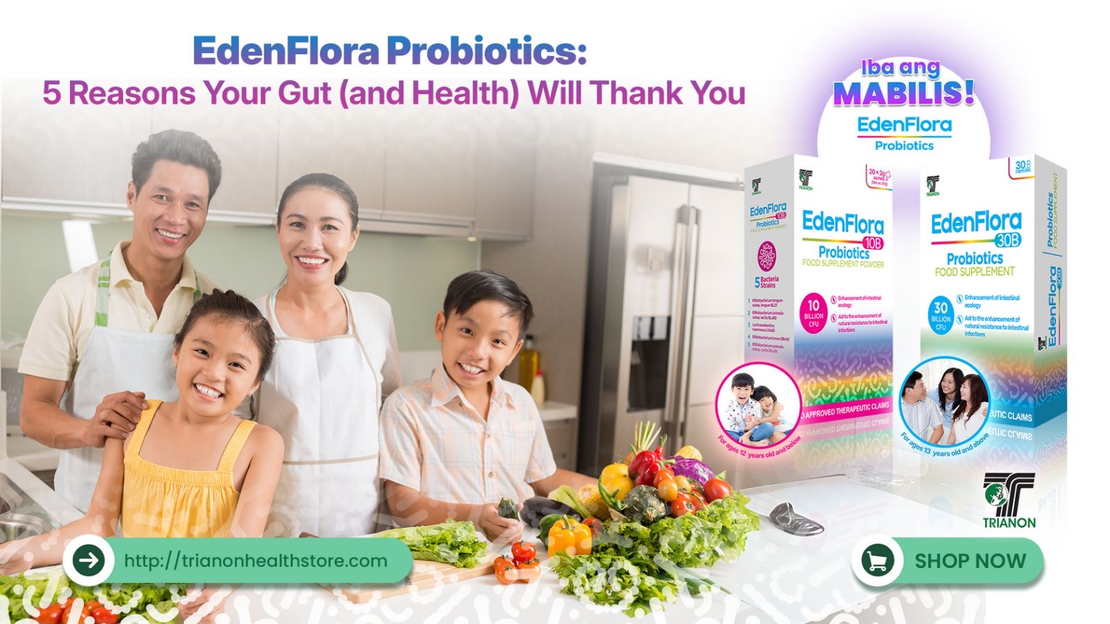 EdenFlora Probiotics: 5 Reasons Your Gut (and Health) Will Thank You