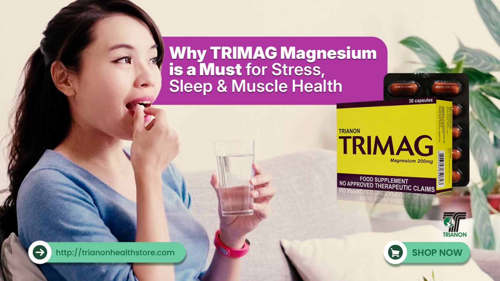 Why Trimag Magnesium Is a Must for Stress, Sleep & Muscle Health