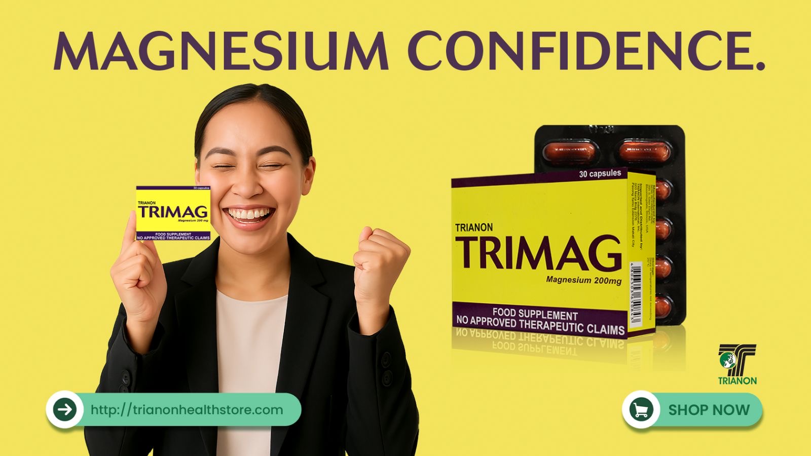 How Magnesium Improves Confidence, Focus & Energy | TRIMAG Philippines