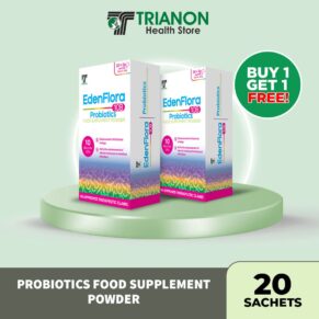 EdenFlora 10B Probiotics Prebiotics 5 in 1 Strains Buy 1 Get 1